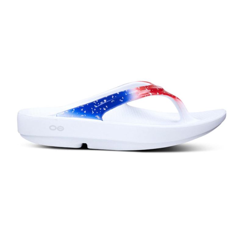 Oofos Women's OOlala Limited Sandal - Firecracker fkt9TOW6