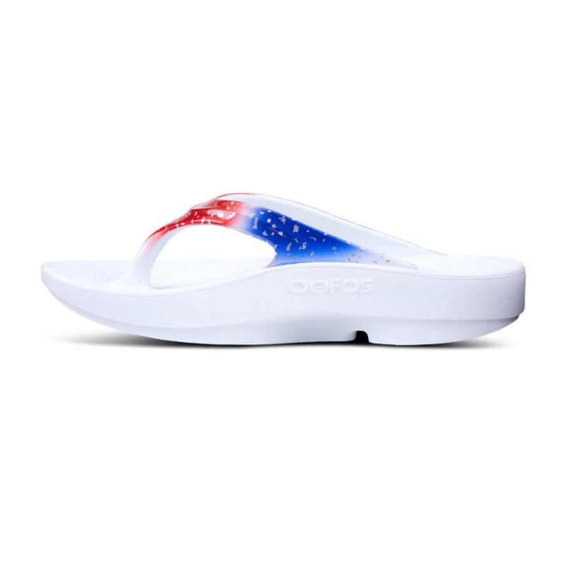Oofos Women's OOlala Limited Sandal - Firecracker fkt9TOW6