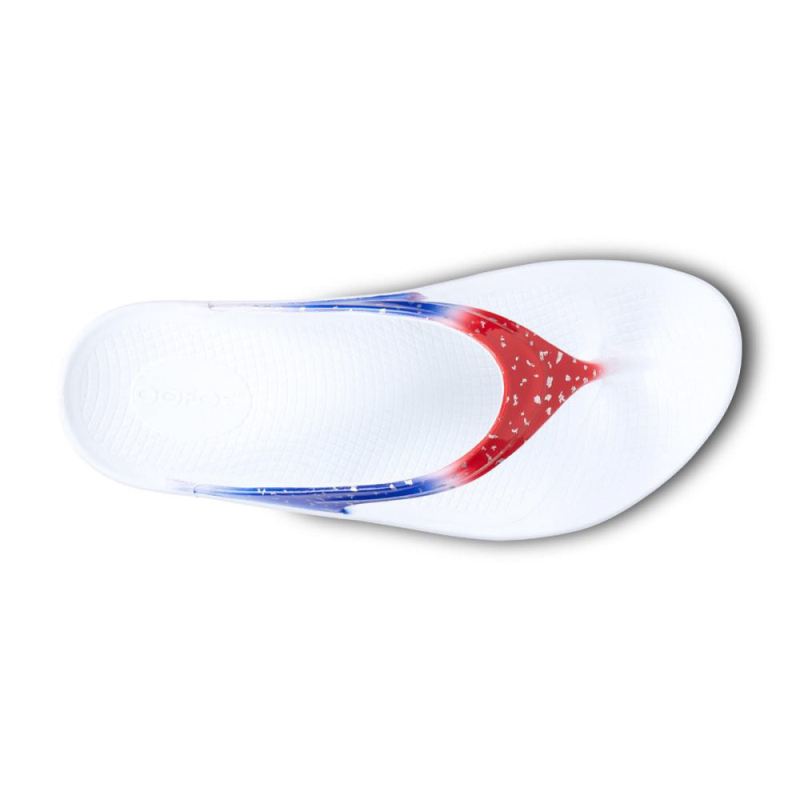 Oofos Women's OOlala Limited Sandal - Firecracker fkt9TOW6