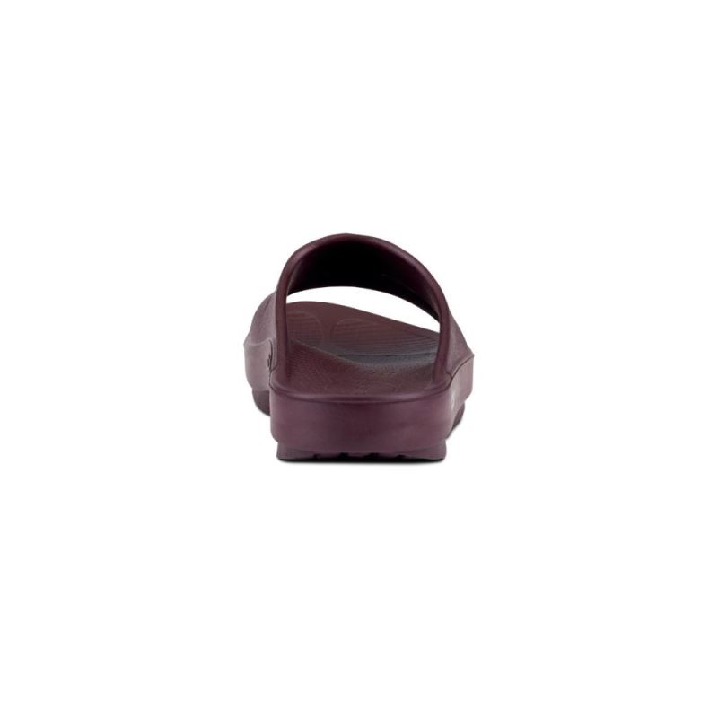 Oofos Men's OOahh Slide Sandal - Cabernet gZYfoNKP