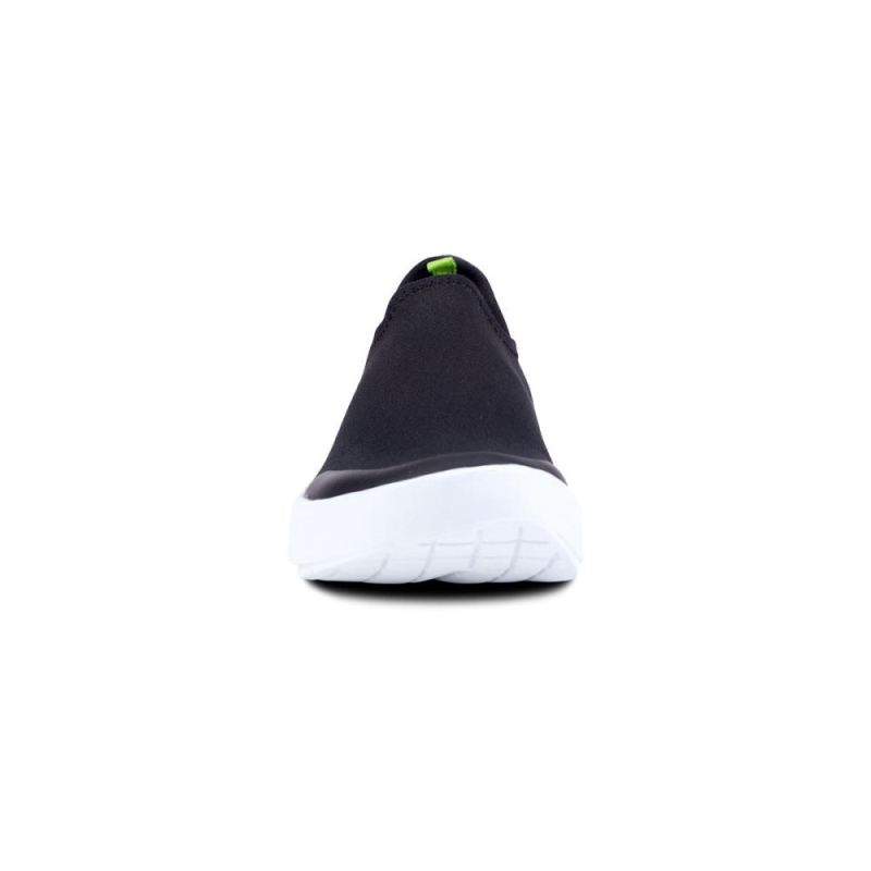 Oofos Women's OOmg eeZee Low Shoe - White Black Wpn9wG9p