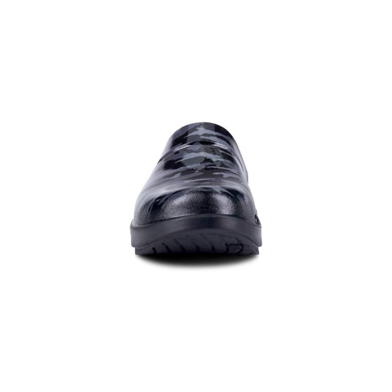 Oofos Women's OOcloog Limited Edition Clog - Black Camo KxBBxIIq