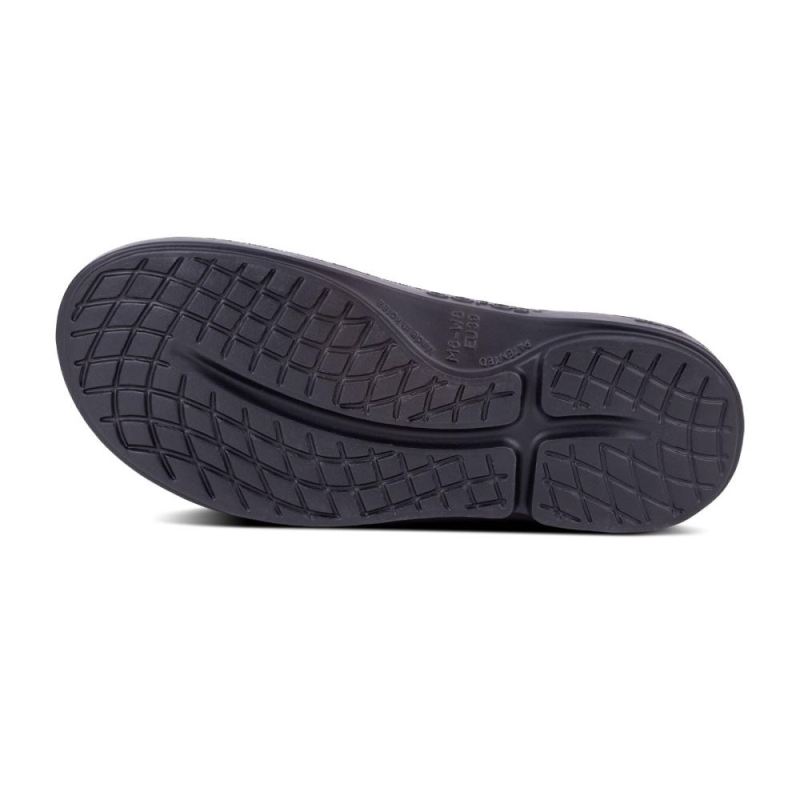 Oofos Men's OOcloog Clog - Black anNALjNs