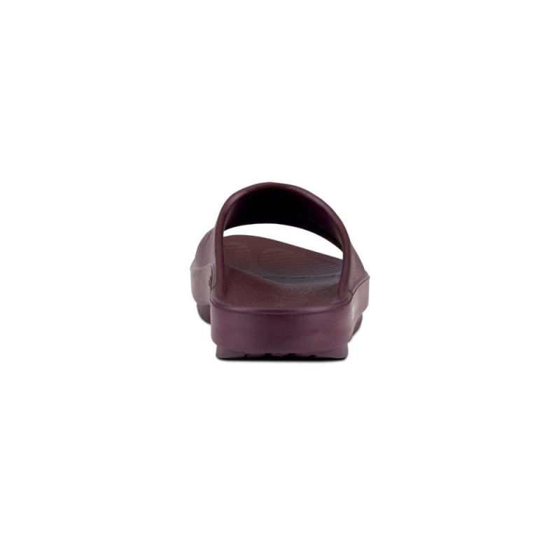 Oofos Women's OOahh Slide Sandal - Cabernet DIZaBg2e
