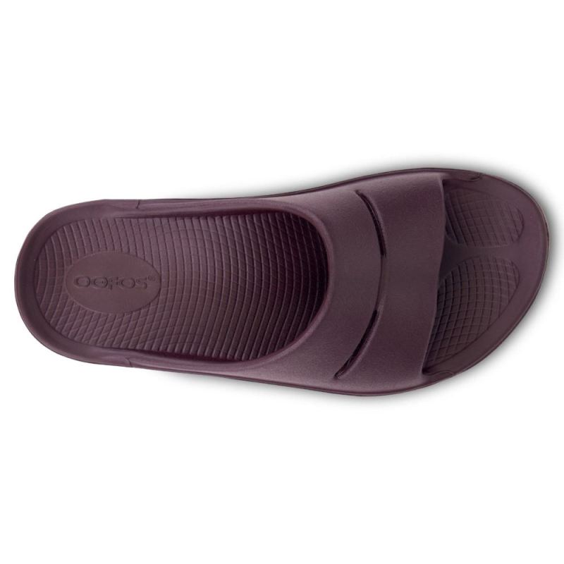 Oofos Women's OOahh Slide Sandal - Cabernet DIZaBg2e