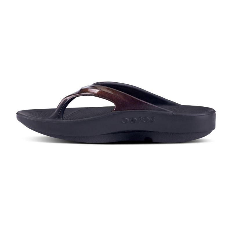 Oofos Women's OOlala Luxe Sandal - Cabernet rMc2r8ZR