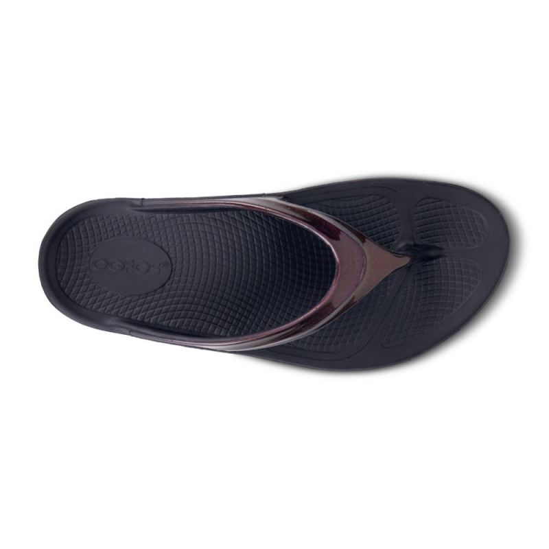 Oofos Women's OOlala Luxe Sandal - Cabernet rMc2r8ZR
