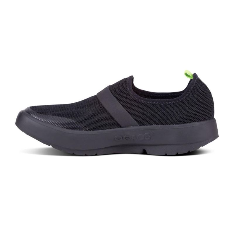 Oofos Women's OOmg Low Shoe - Black 3mo50x9m