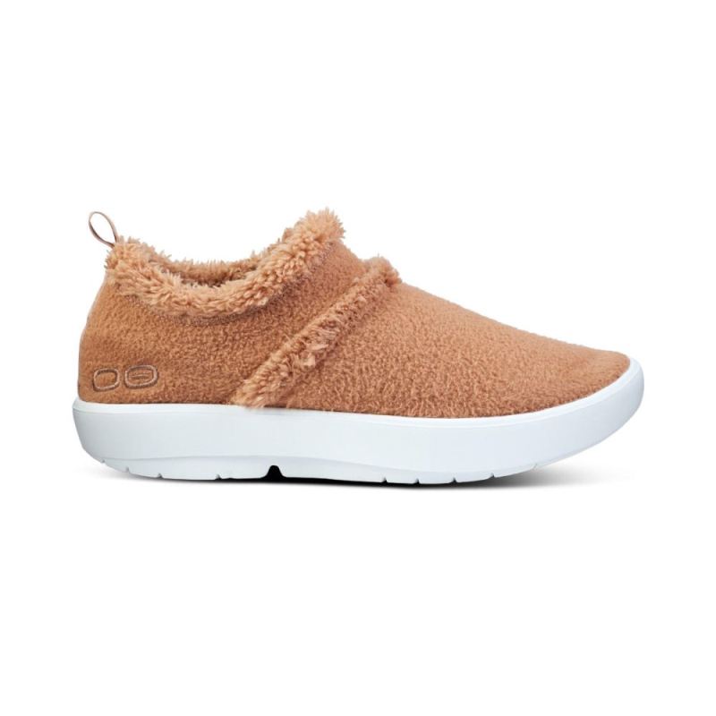 Oofos Women's OOcoozie Low Shoe -  Chestnut hXPahOaA