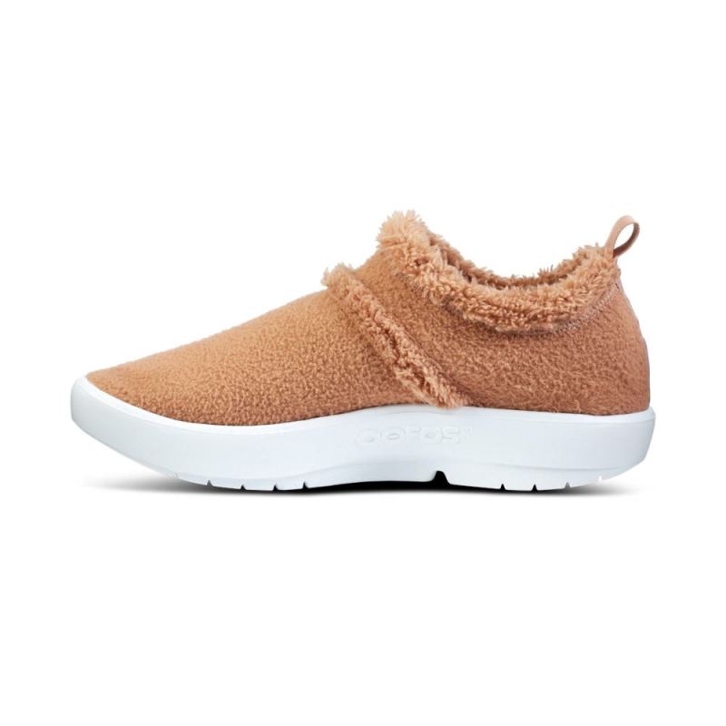 Oofos Women's OOcoozie Low Shoe -  Chestnut hXPahOaA