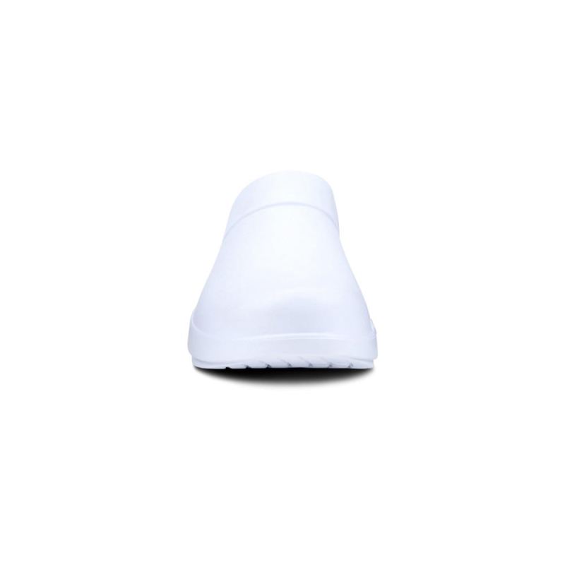 Oofos Men's OOcloog Clog - White y6D86n6W