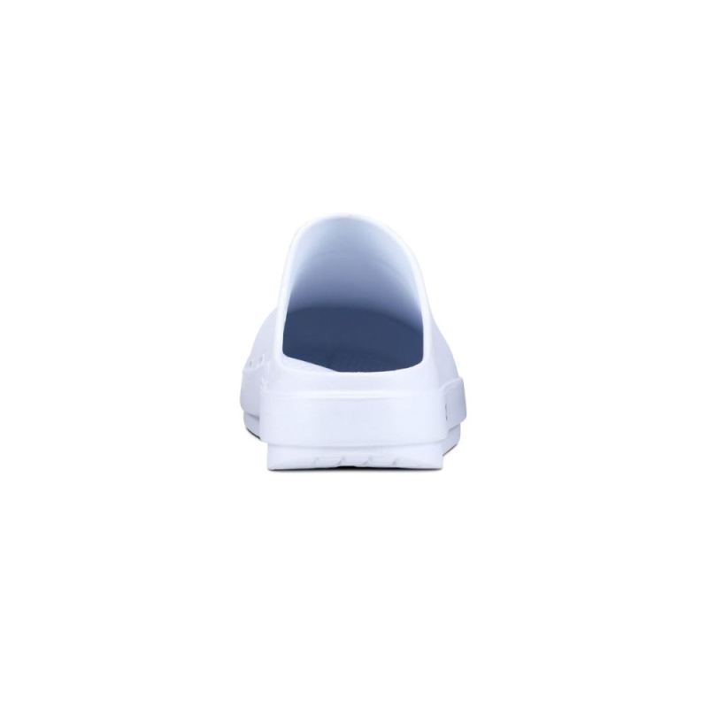 Oofos Men's OOcloog Clog - White y6D86n6W