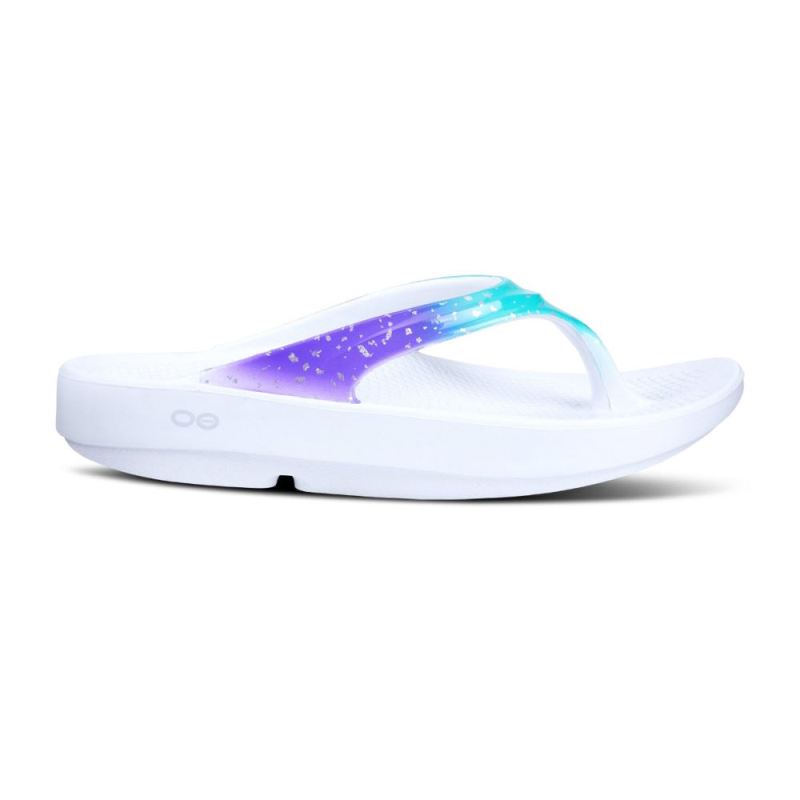 Oofos Women's OOlala Limited Sandal - Confetti xg87wpMr