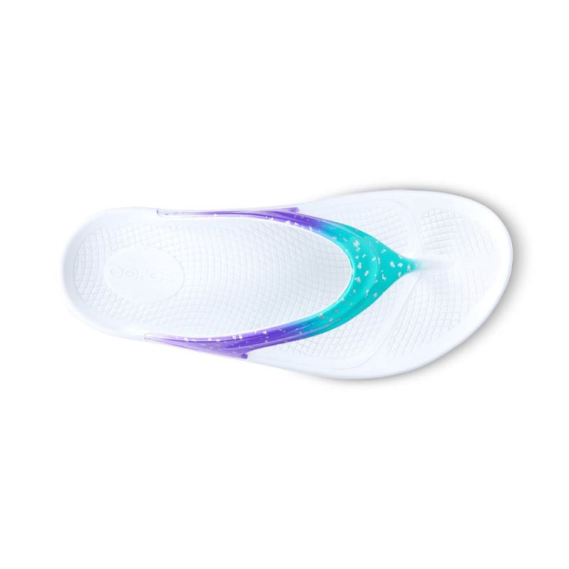 Oofos Women's OOlala Limited Sandal - Confetti xg87wpMr