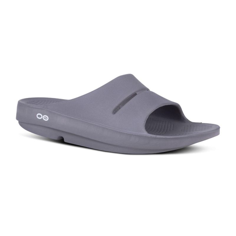 Oofos Women's OOahh Slide Sandal - Slate