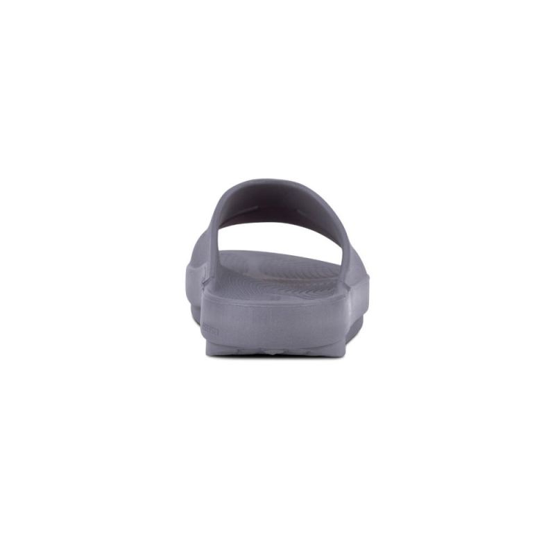 Oofos Women's OOahh Slide Sandal - Slate KOF0kuLC