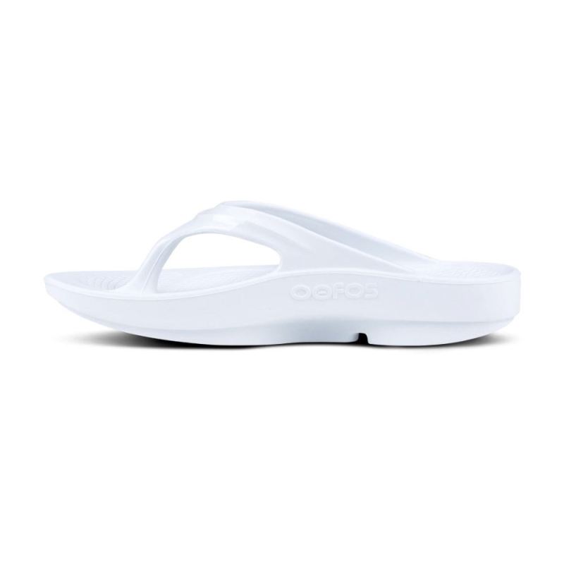 Oofos Women's OOlala Sandal - White Lk4QjoyO