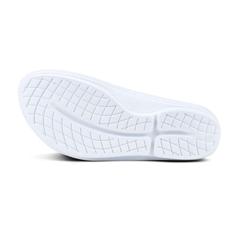 Oofos Women's OOlala Sandal - White Lk4QjoyO