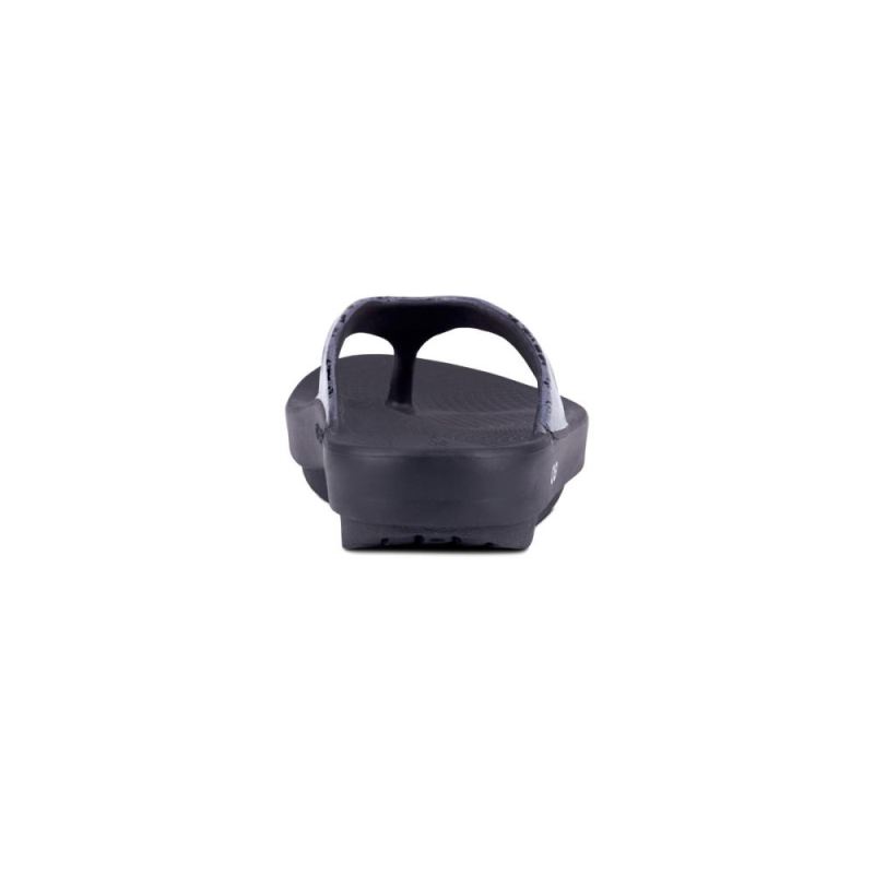 Oofos Women's OOlala Limited Sandal - Gray Leopard XTaLZi7Q