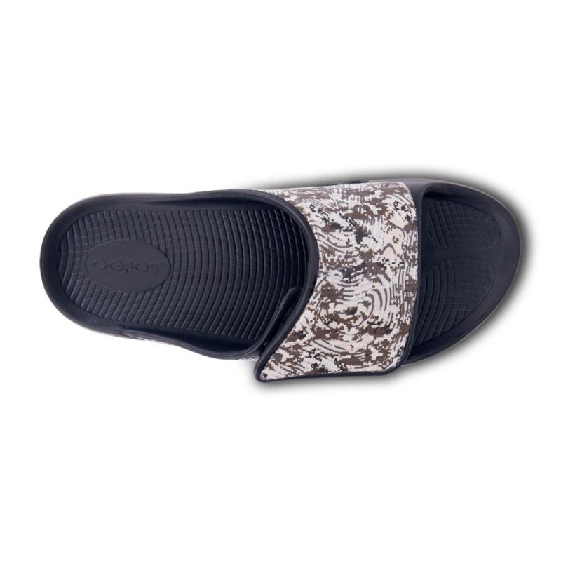 Oofos Women's OOahh Sport Flex Sandal- Desert Camo uPoMCIxT