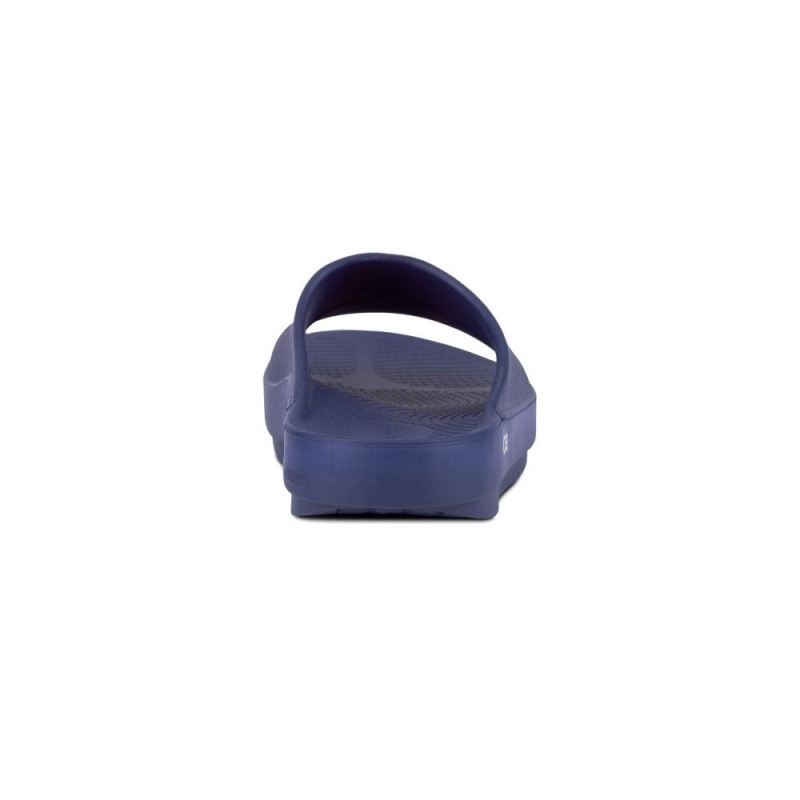 Oofos Women's OOahh Slide Sandal - Navy Py90yk3A