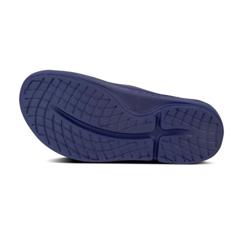 Oofos Women's OOahh Slide Sandal - Navy Py90yk3A