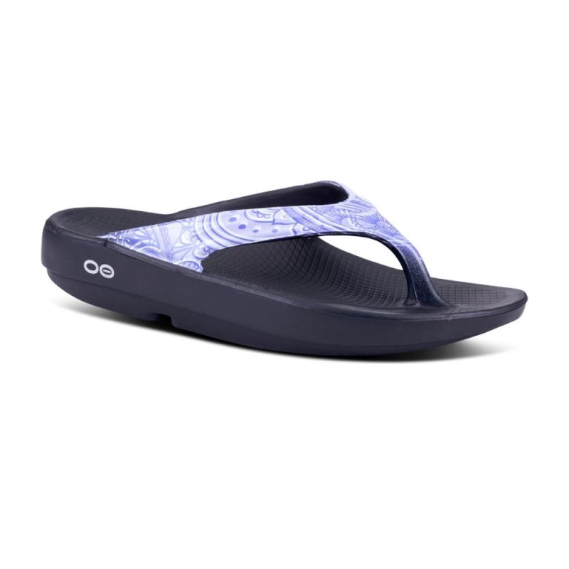 Oofos Women's OOlala Limited Sandal - Lavender Paisley T370LYgI
