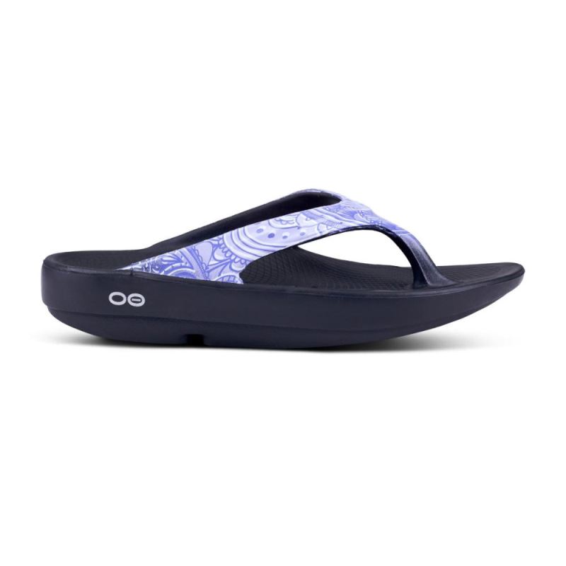 Oofos Women's OOlala Limited Sandal - Lavender Paisley T370LYgI