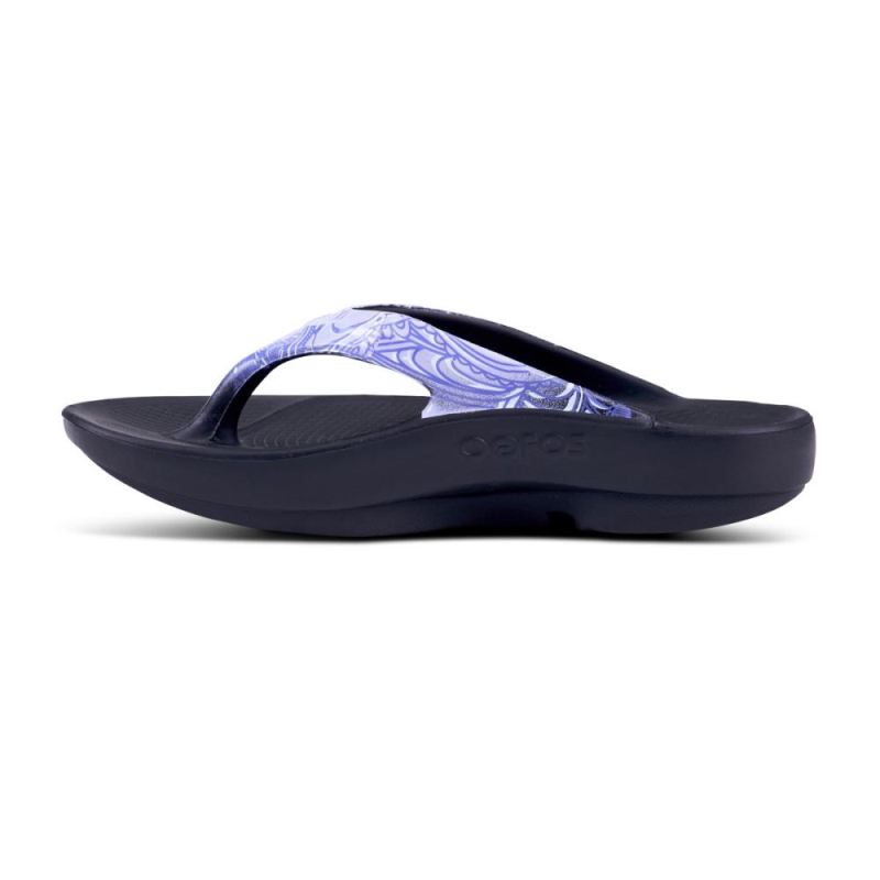 Oofos Women's OOlala Limited Sandal - Lavender Paisley T370LYgI