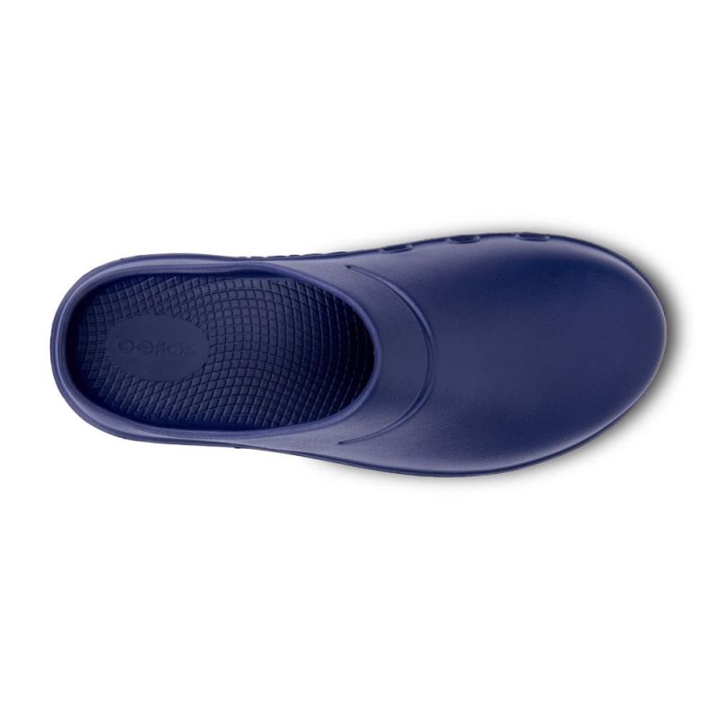 Oofos Men's OOcloog Clog - Navy WTvTqAr9
