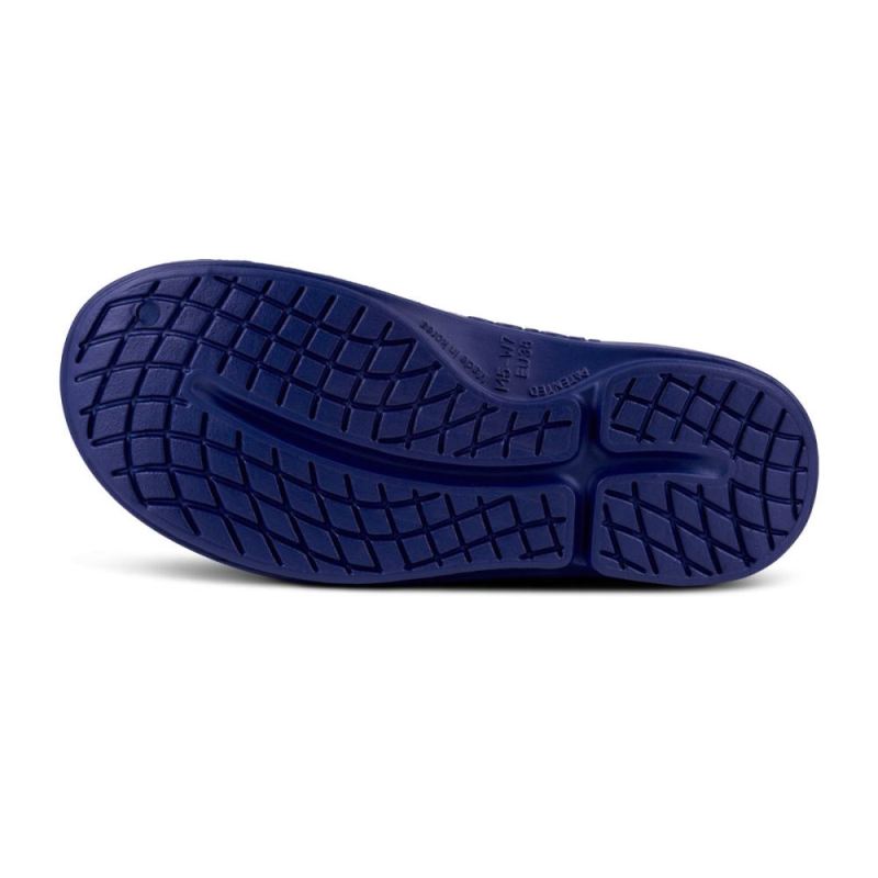Oofos Men's OOcloog Clog - Navy WTvTqAr9