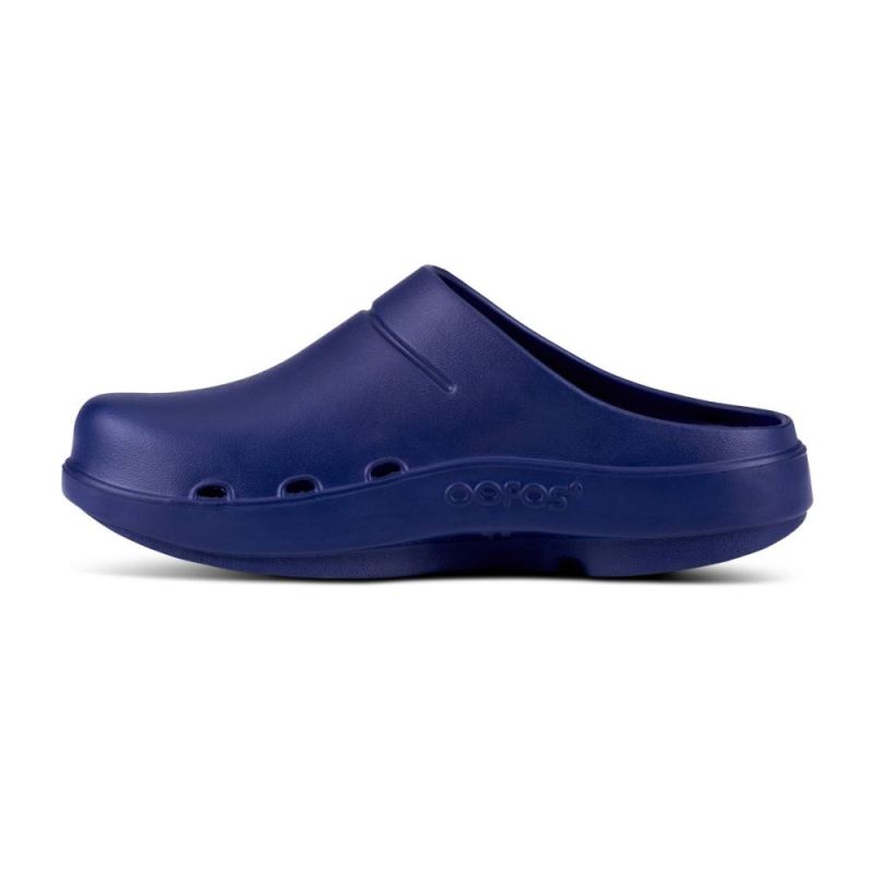 Oofos Women's OOcloog Clog - Navy rJHQWIFi