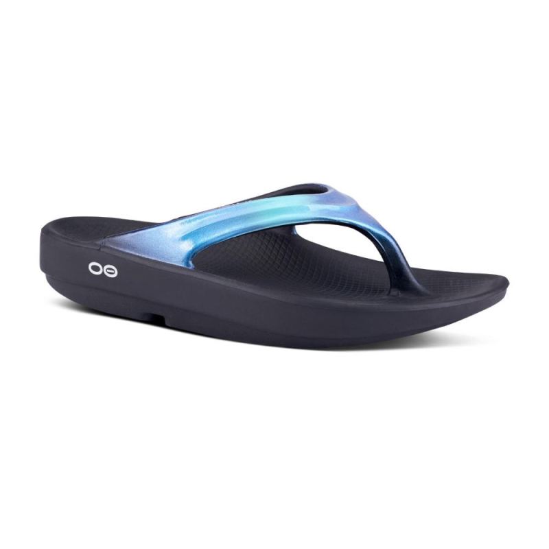 Oofos Women's OOlala Luxe Sandal - Atlantis sHeqORBK