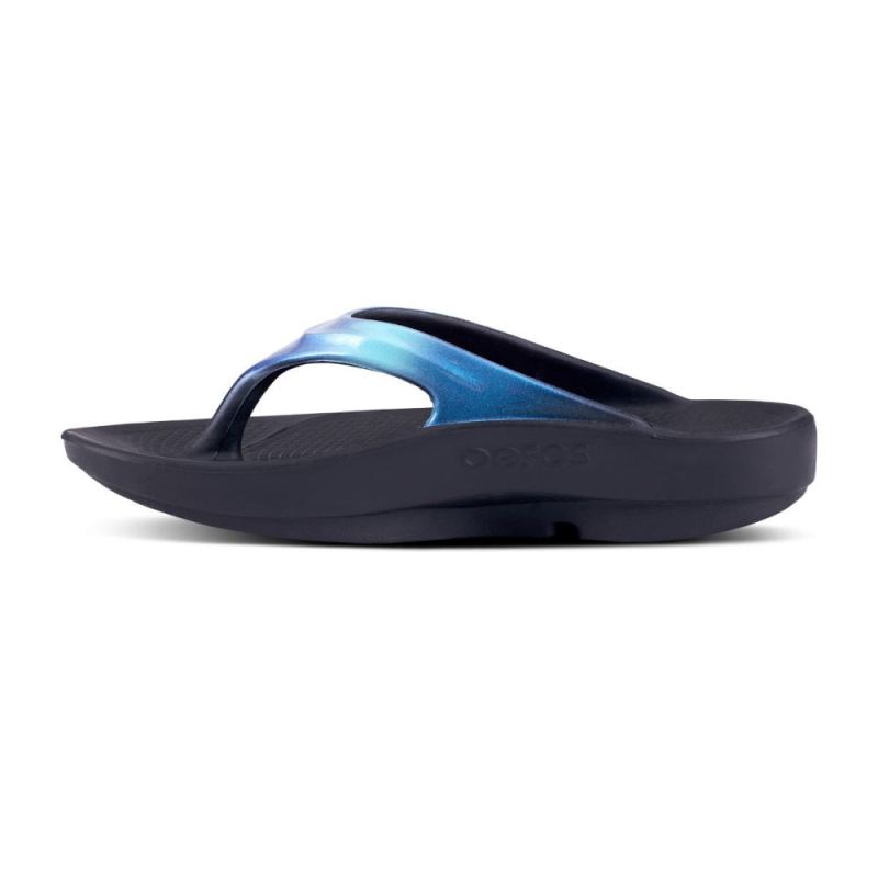 Oofos Women's OOlala Luxe Sandal - Atlantis sHeqORBK