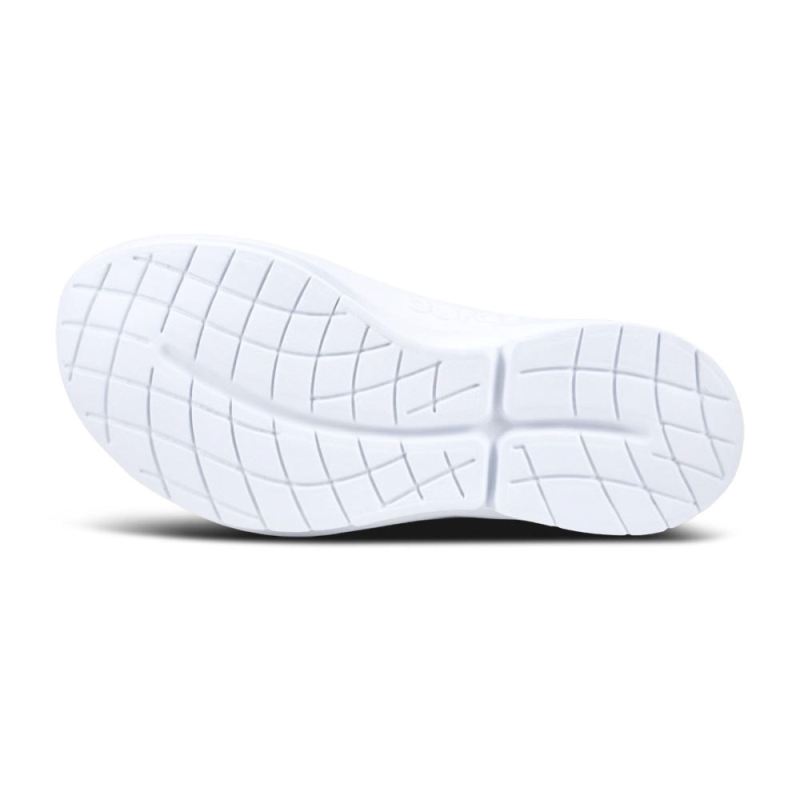 Oofos Women's OOmg eeZee Low Shoe - White Taupe 8hyKUNkA