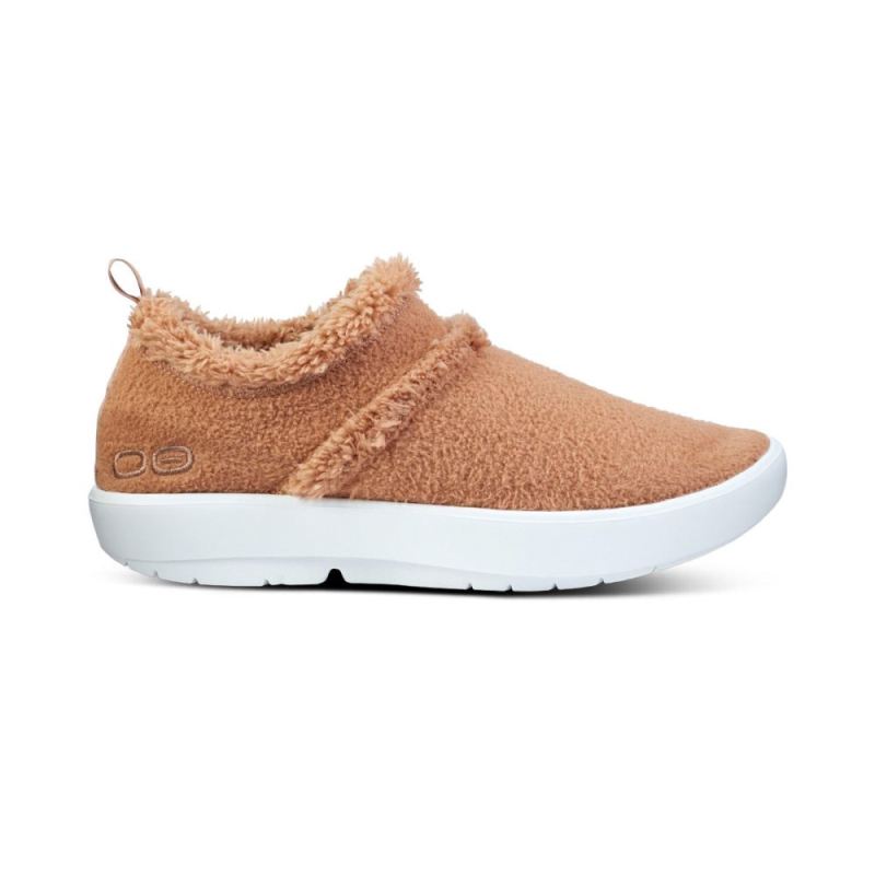 Oofos Women's OOcoozie Low Shoe -  Chestnut 5XUSKFfV