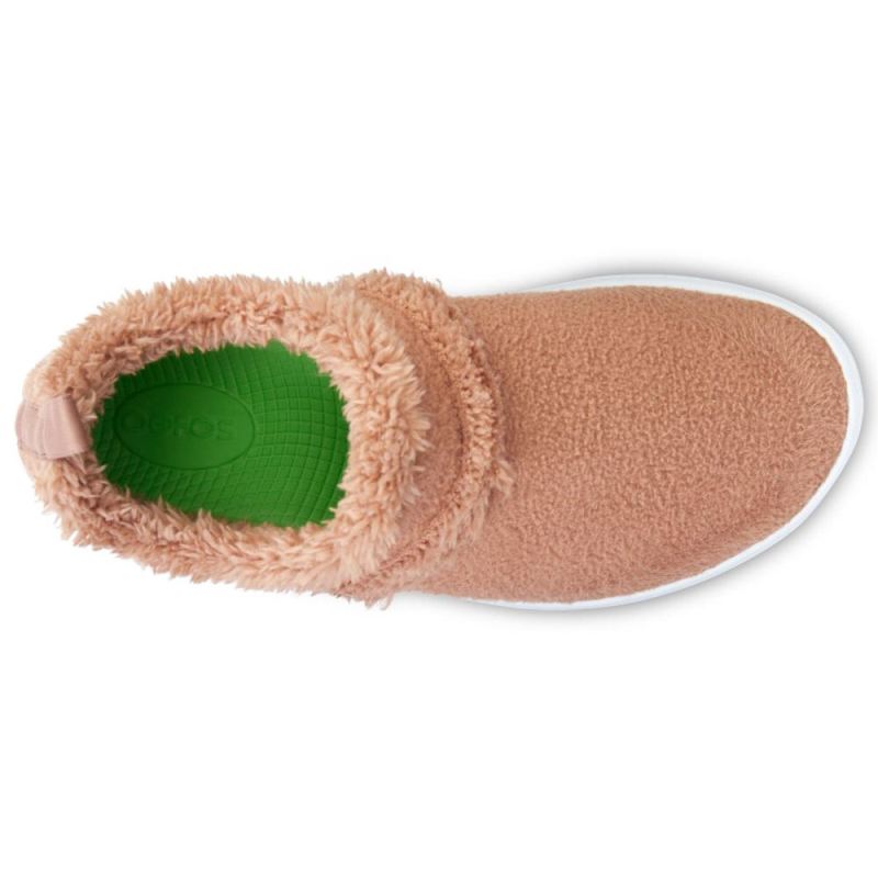 Oofos Women's OOcoozie Low Shoe -  Chestnut 5XUSKFfV
