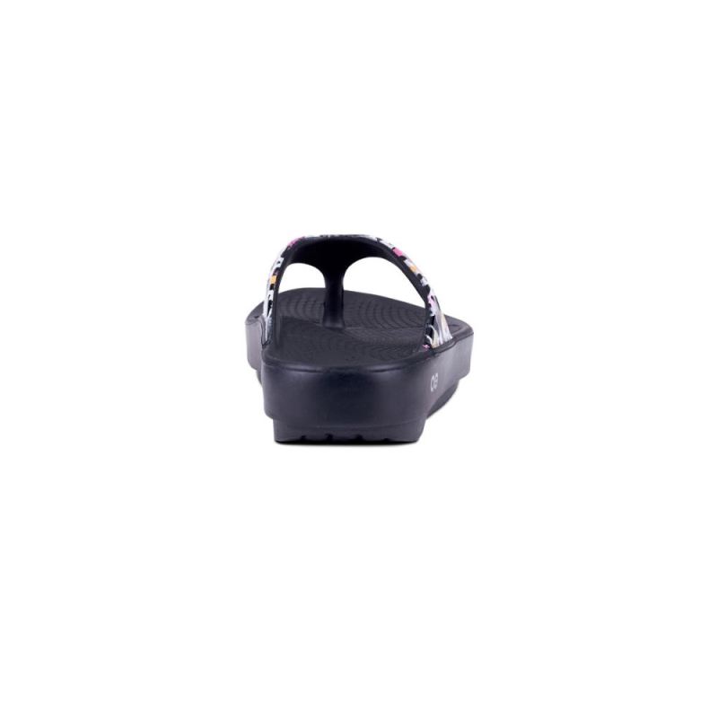 Oofos Women's OOlala Limited Sandal - Tiger Lily JCu92Ioo