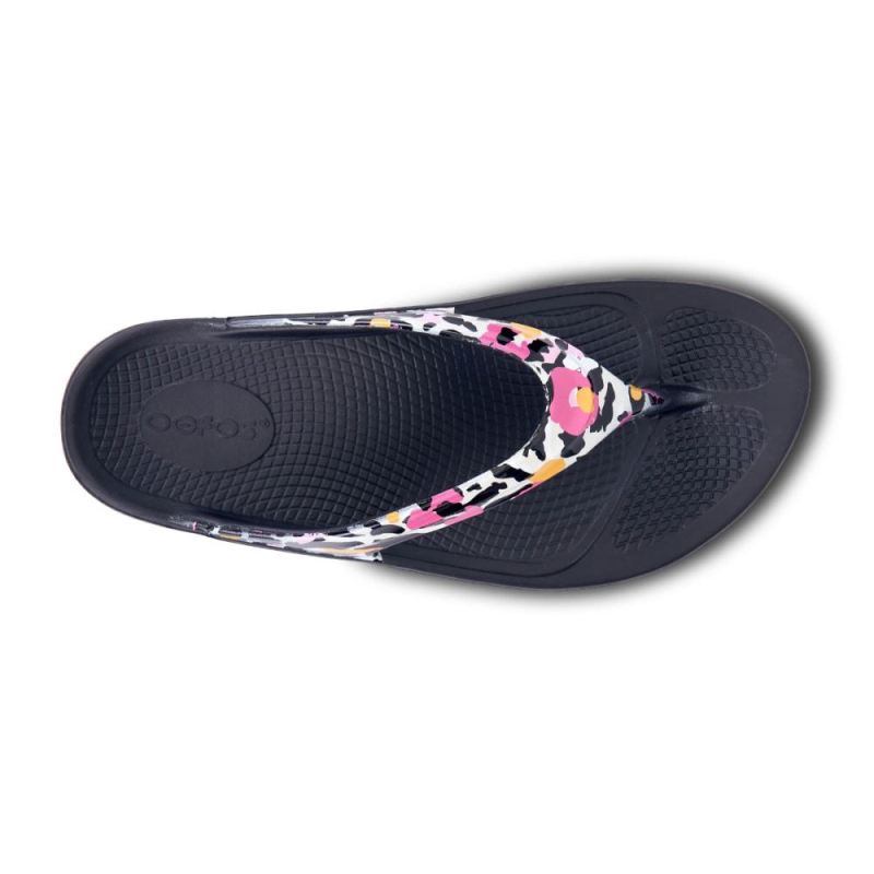 Oofos Women's OOlala Limited Sandal - Tiger Lily JCu92Ioo