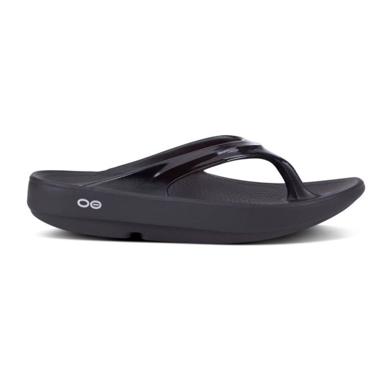 Oofos Women's OOlala Sandal - Black YfZInRSm