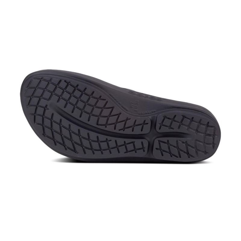 Oofos Women's OOlala Sandal - Black YfZInRSm