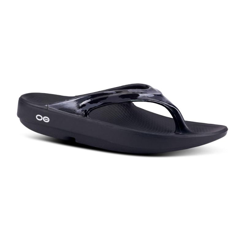 Oofos Women's OOlala Limited Sandal - Black Camo