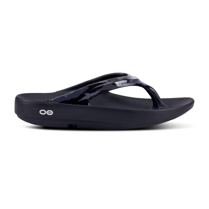 Oofos Women's OOlala Limited Sandal - Black Camo V066tWCD