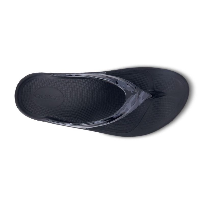 Oofos Women's OOlala Limited Sandal - Black Camo V066tWCD