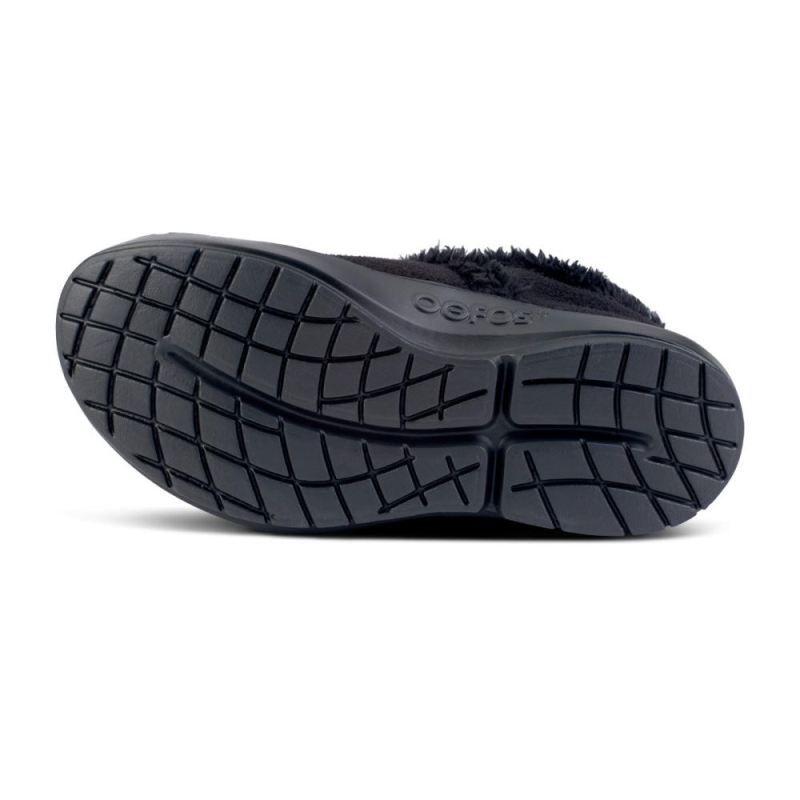 Oofos Women's OOcoozie Low Shoe -  Black Za7W36mR