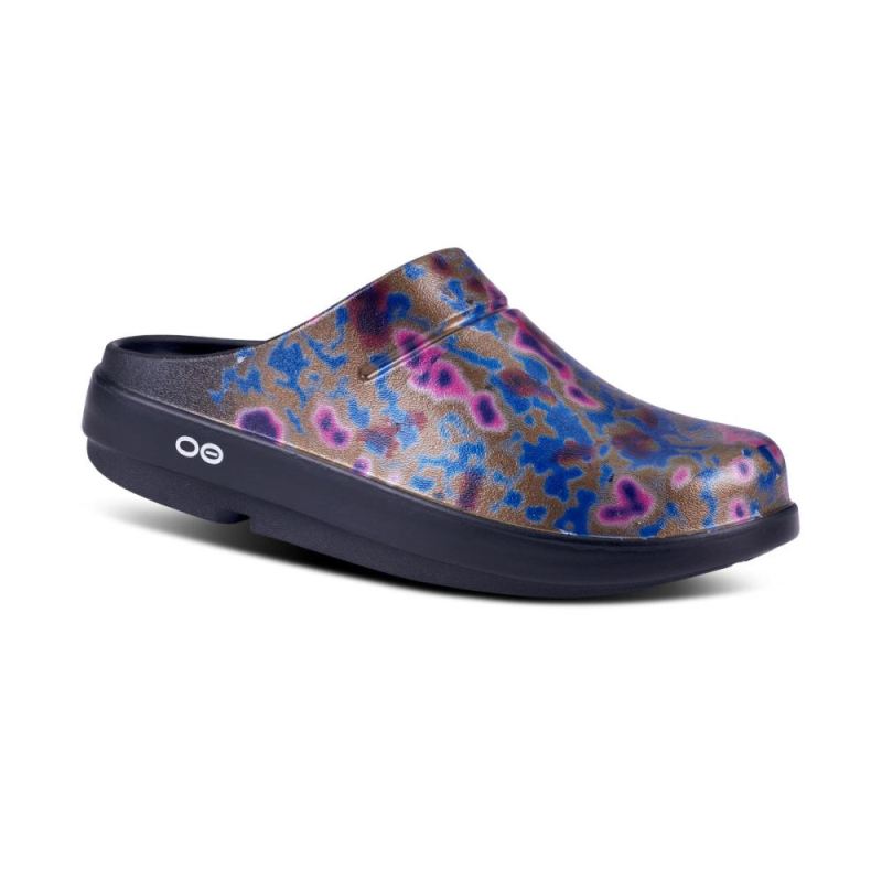 Oofos Women's OOcloog Limited Edition Clog - Kaleidoscope