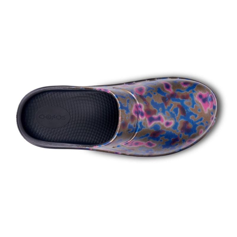 Oofos Women's OOcloog Limited Edition Clog - Kaleidoscope fz8MO6yI