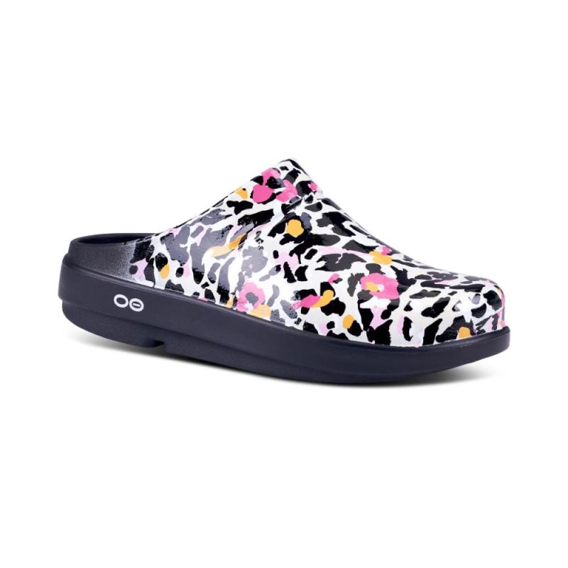 Oofos Women's OOcloog Limited Edition Clog - Tiger Lily