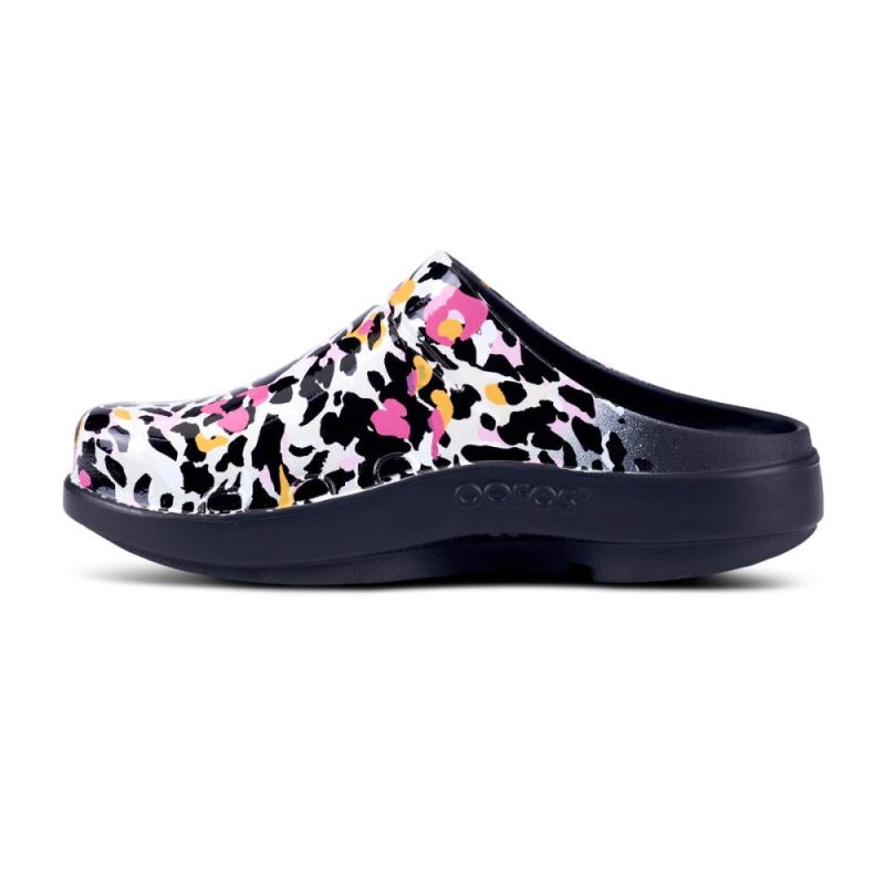 Oofos Women's OOcloog Limited Edition Clog - Tiger Lily D13t6Vqm