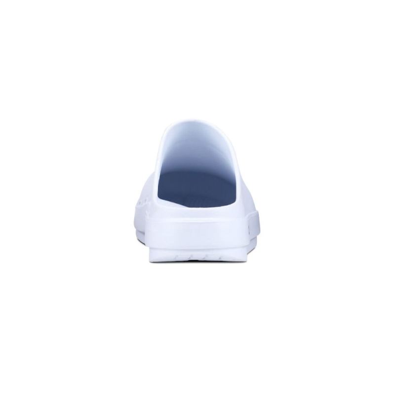 Oofos Women's OOcloog Clog - White f3a7cfAN
